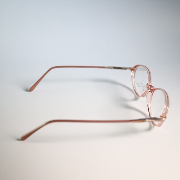 OptiLux 5843 C3 51-15/16\ 135 rose nude brown round eyeglasses frames N7 - Picture 6 of 11